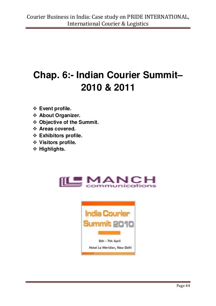 Courier Business Plan