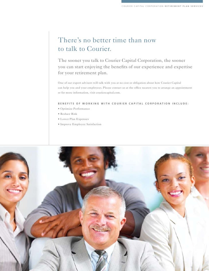 Courier Capital Retirement Plan Services Brochure