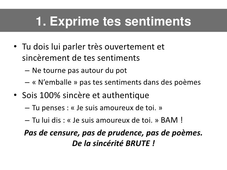 Parler a une fille