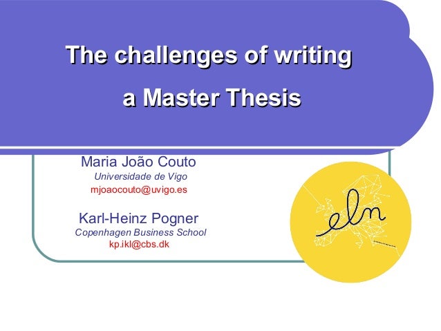 Challenges of doing a dissertation