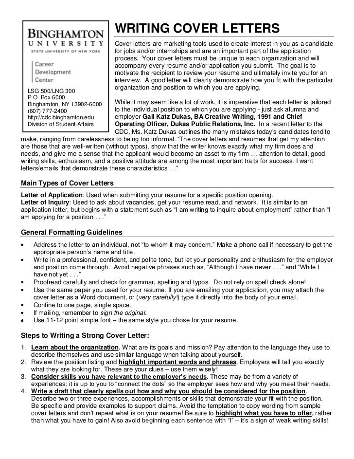 Cover letter for college resident assistant position