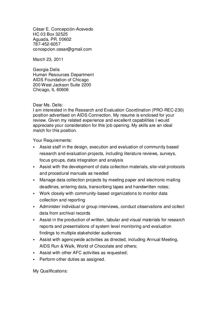 cover letter cover letter indent