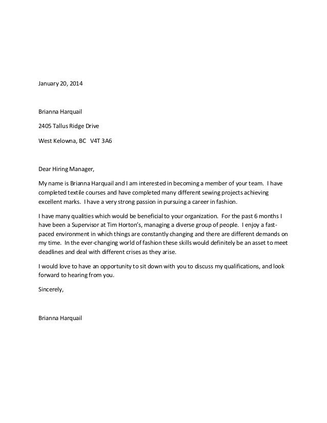 resume for tim hortons cover letter resume for tim hortons cover letter