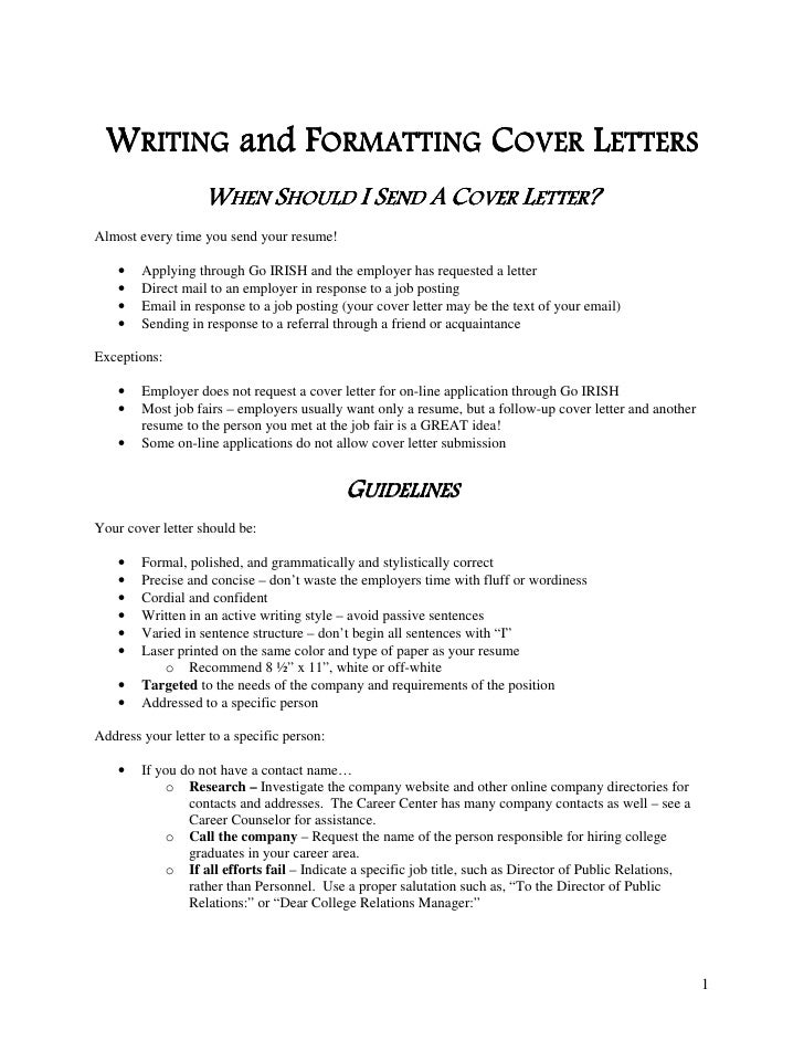 Cover Letter Referred By Someone Sample
