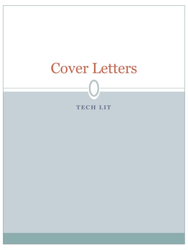 cover letter powerpoint