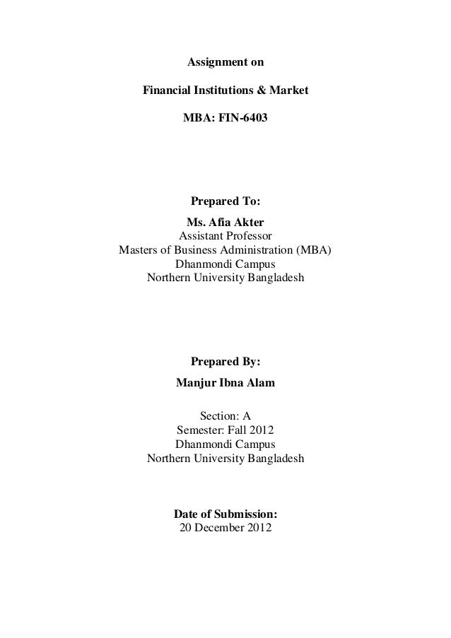 assignment cover page template