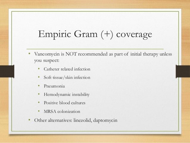 Linezolid Gram Coverage