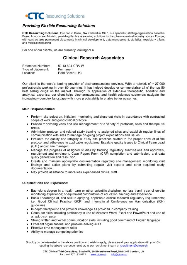 Sample Letter Of Support For Clinical Research Sample Letter Of Support For Clinical Research