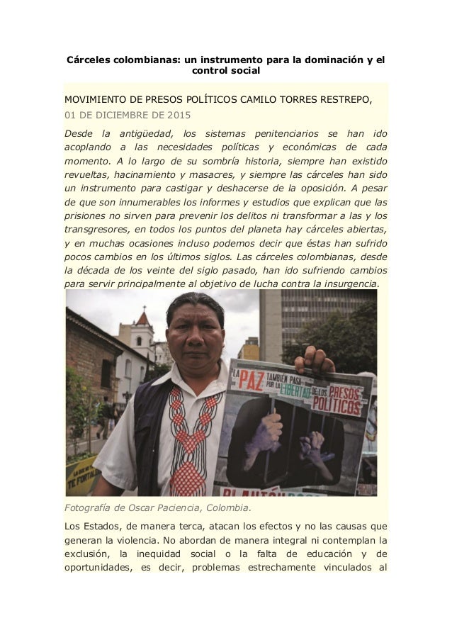 CARCELES COLOMBIANAS carceles colombianas: