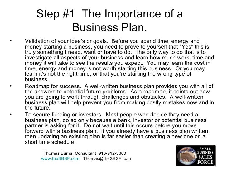 Well Written Business Plan