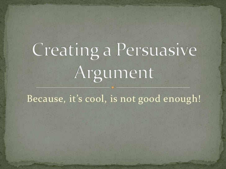 Persuasive Essay Topics