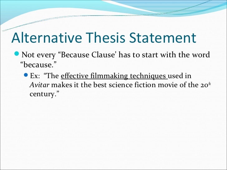 main components of a thesis statement main components of a thesis statement