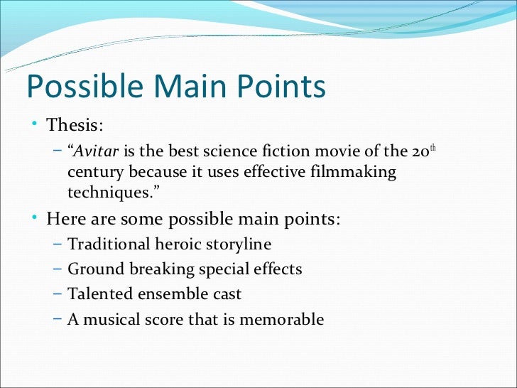 Developing Your Thesis - Boundless