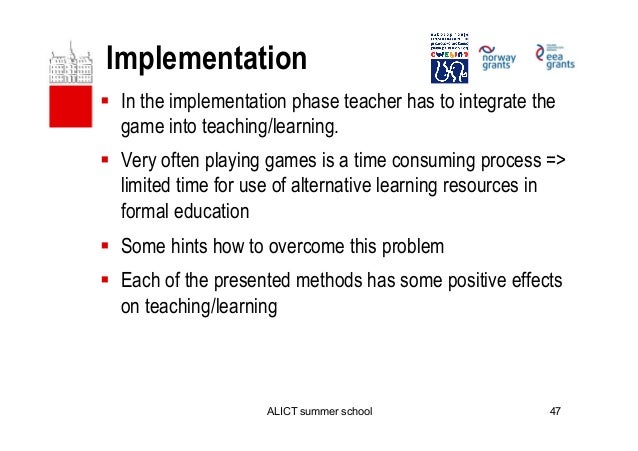 implementation game the