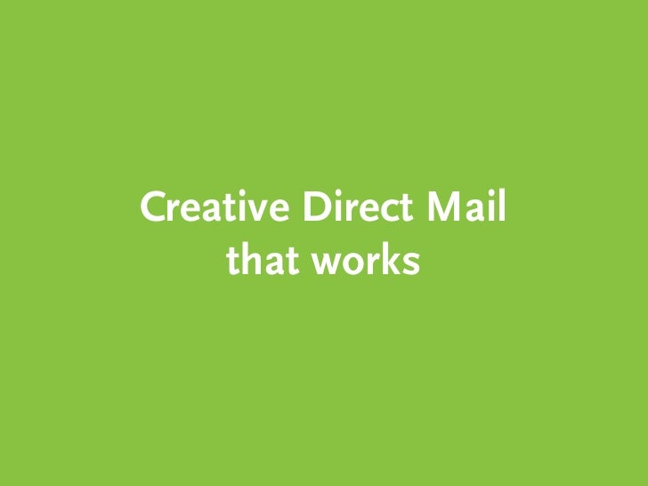 direct mail ideas direct mail ideas