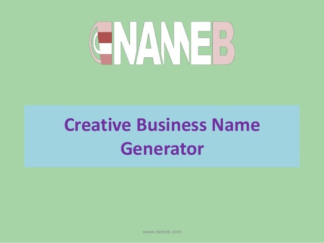 creative writing business names