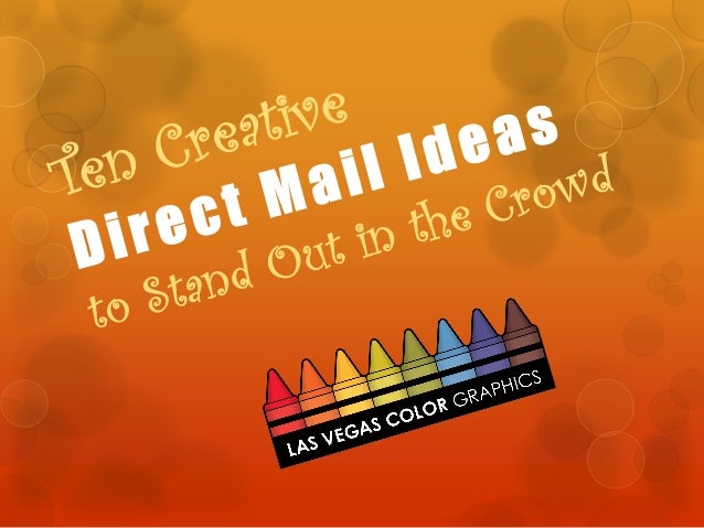 direct mail ideas direct mail ideas