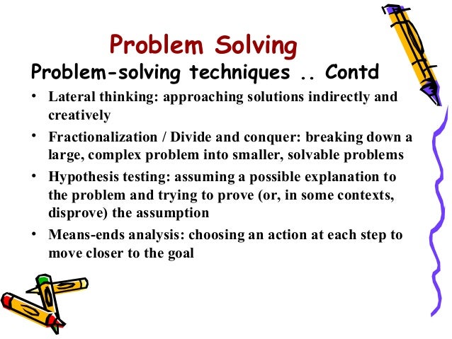 solve business problems
