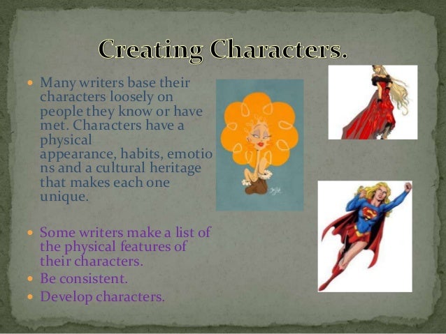 Creative Writing Character Description