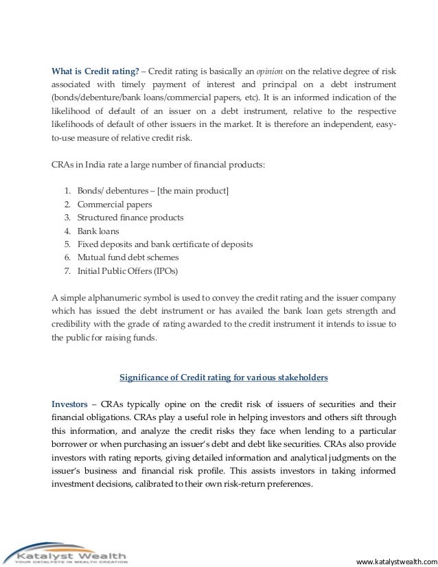 credit rating research papers credit rating research papers