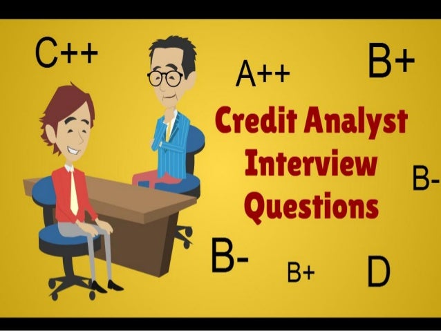 credit analyst interview questions