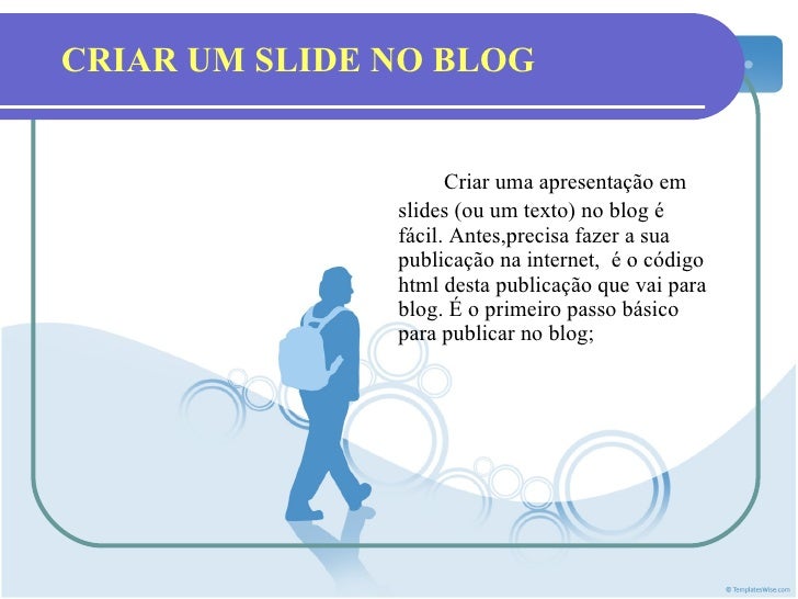 Apresentacao de slides