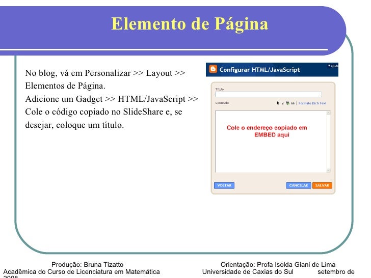 Programa para criar apresentacao de slides