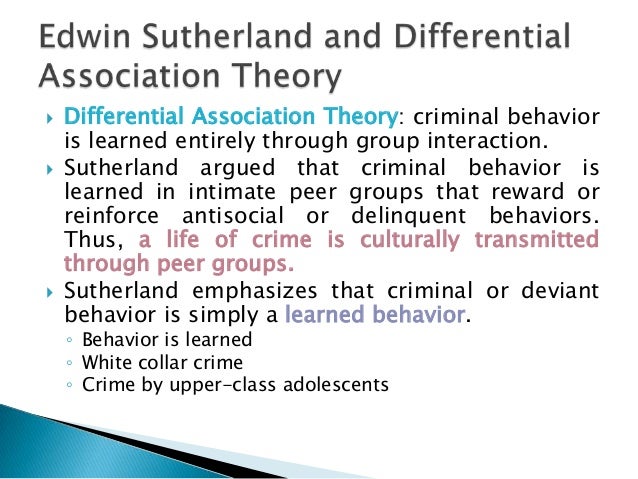 differential association