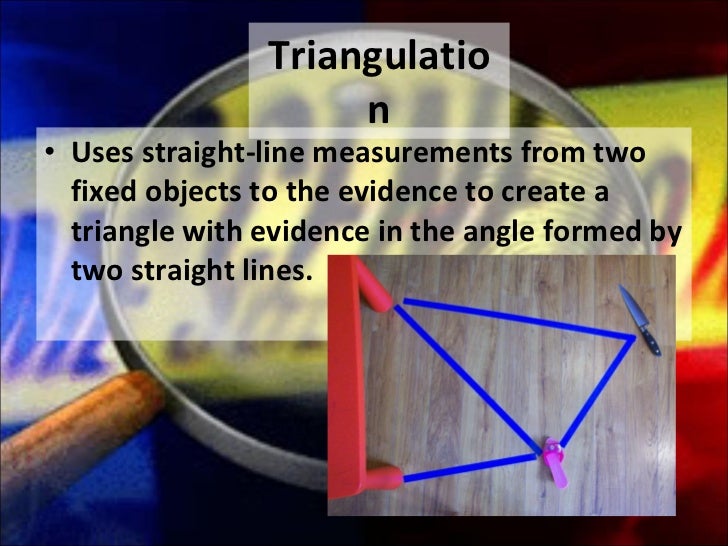 Crime scene sketching basics