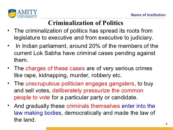 criminalisation of politics essay Criminalisation of politics today there are many ethical dilemmas going on in the world haven’t found essay you want for only $1390/page. criminalisation of politics essay Criminalisation of politics today there are many ethical dilemmas going on in the world haven’t found essay you want for only $1390/page.