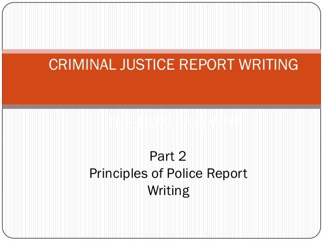 Writing service criminal justice