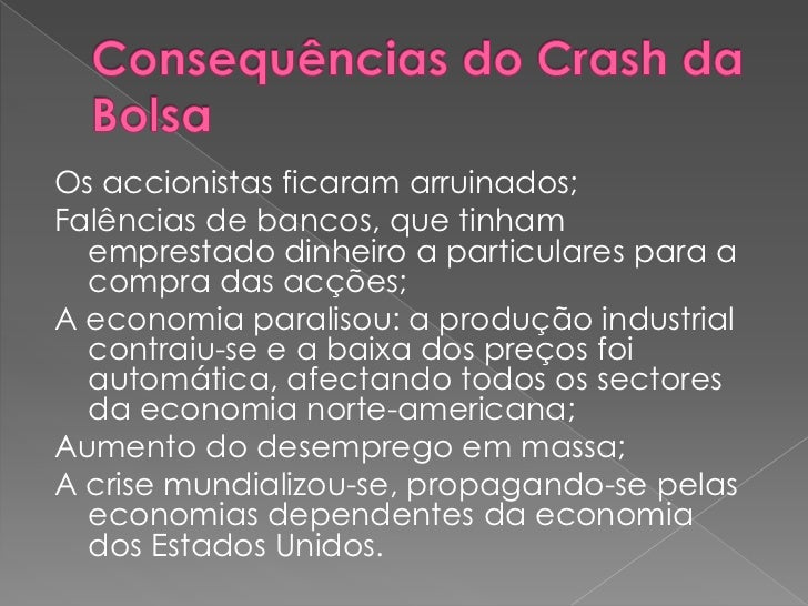 Explique As Razões Da Internacionalização Da Crise De 29