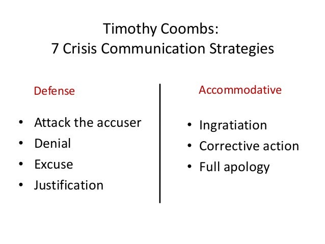 Crisis communication case studies