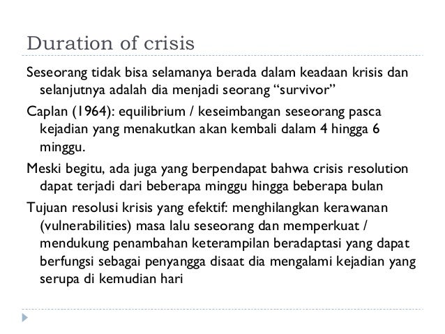 resolution of caplan crisis healthy a