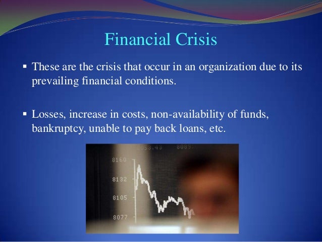crisis management types and examples crisis examples