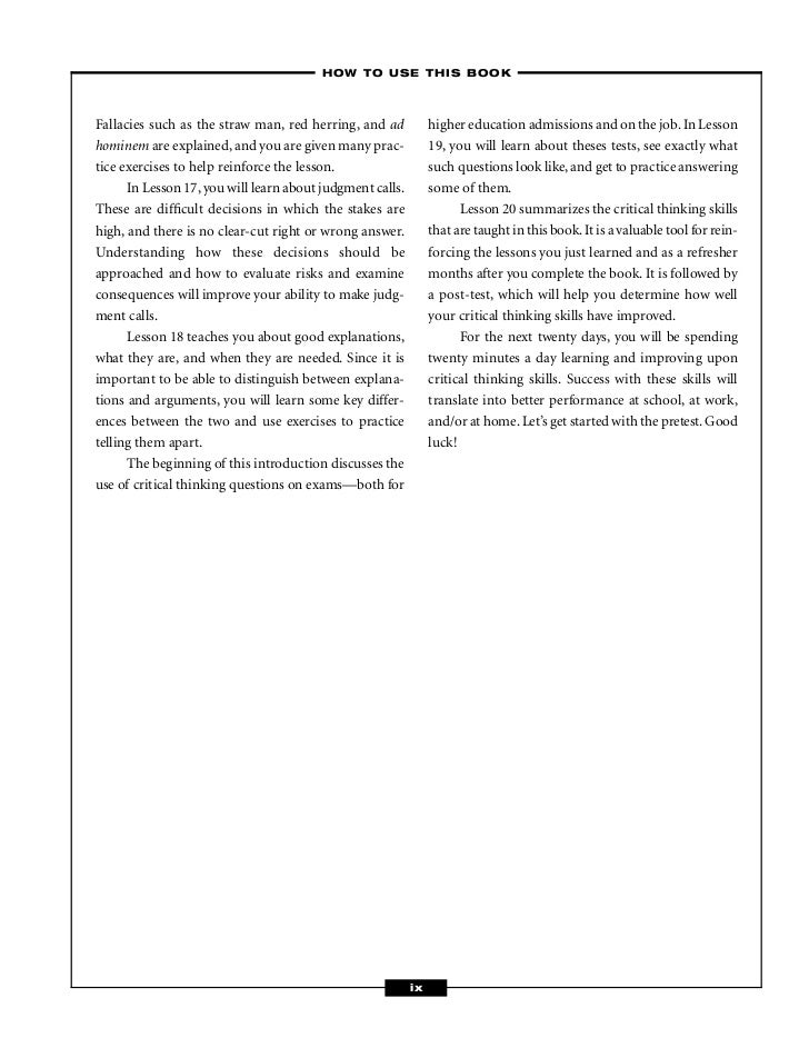 Critical thinking questions and answers image