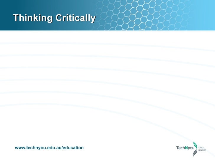 Critical Thinking in Health Sciences Education: Considering Three