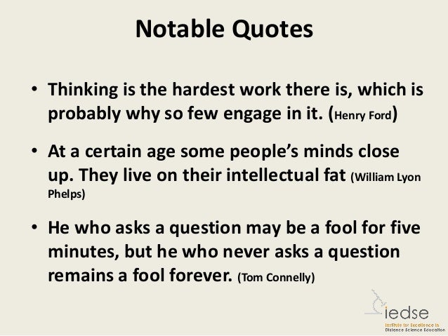 The Importance of Critical Thinking | Articles | Noodle