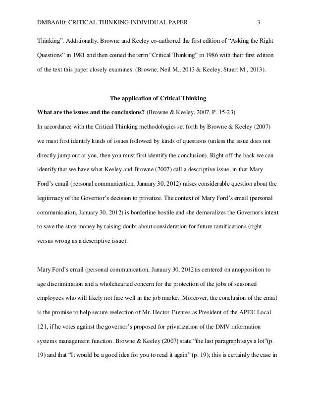 Critical Thinking | SkillsYouNeed