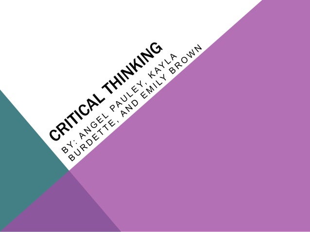 critical thinking ucas points