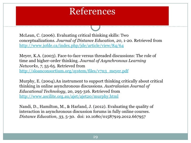 Promoting and assessing critical thinking - University of Waterloo