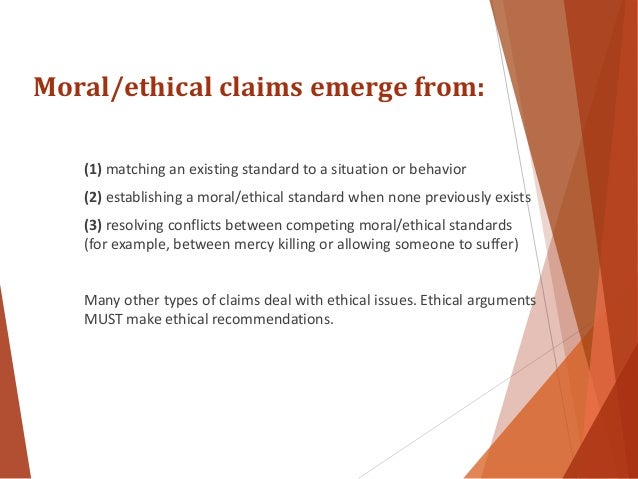 Ethical Argument Essay