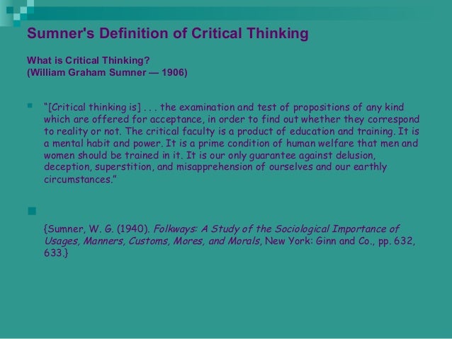 [PDF]What Is Critical Thinking? - Pearson