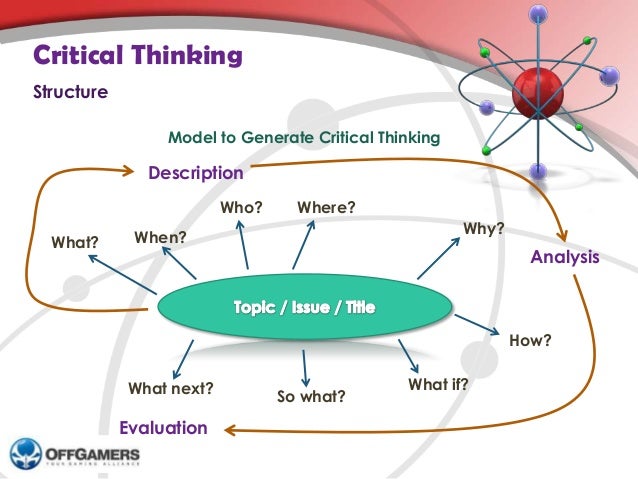 Critical thinking models for students