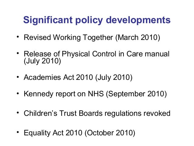 report on equality act 2010 report on equality act 2010