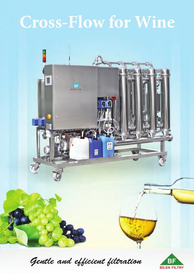 Crossflow filter for wine FCW brochure (english)