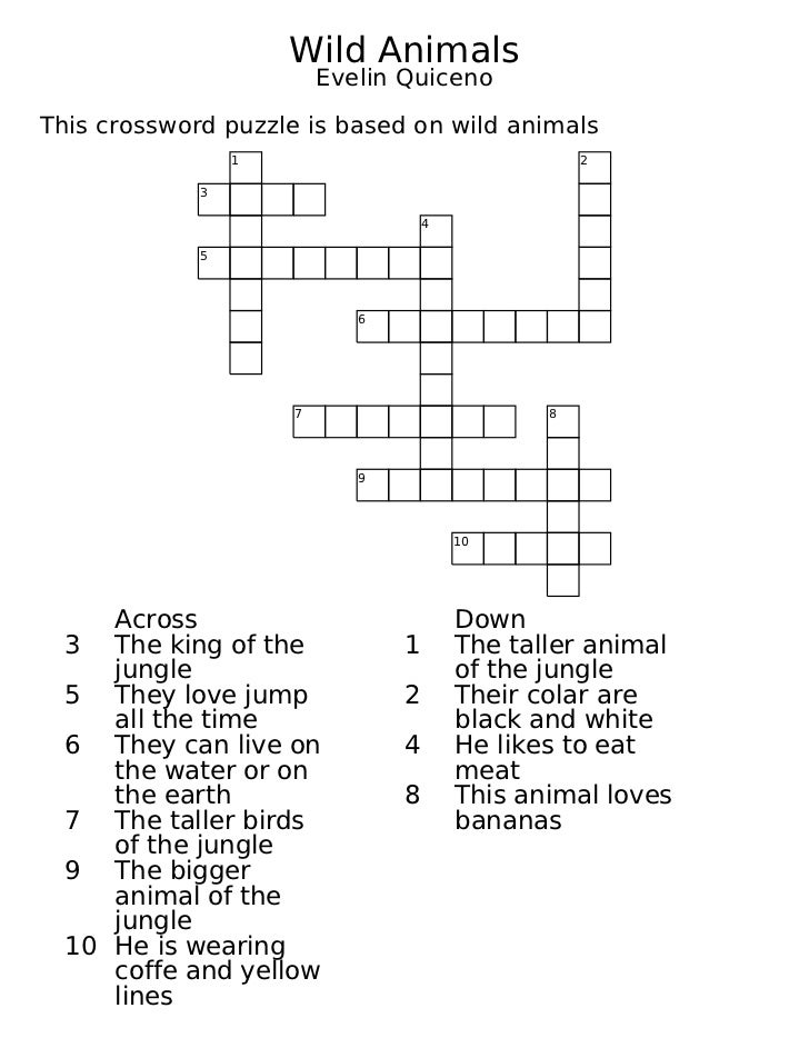 Crossword Clue Big Cats Crossword Clue Big Cats