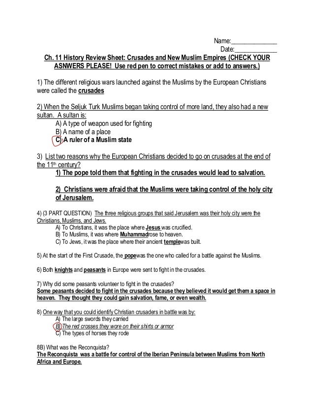 Impact of the crusades dbq essay
