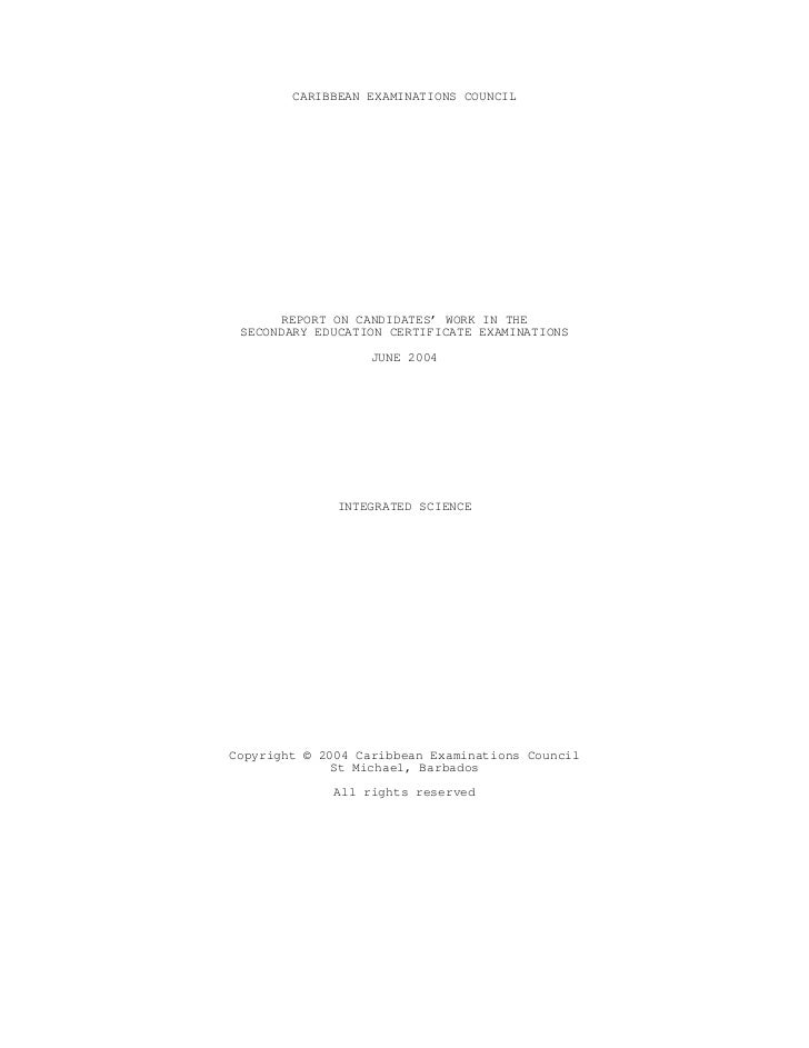2011 cxc integrated science paper 2 essay academic service