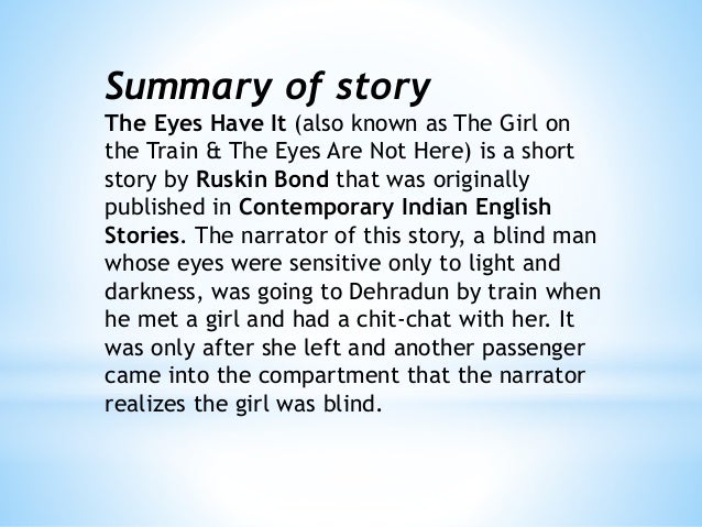 summary of the eyes are not here Toni morrison’s the bluest eye / edited and with an summary and analysis 27 i trust both the tale and the teller in the bluest eye in beloved, i do not. summary of the eyes are not here Toni morrison’s the bluest eye / edited and with an summary and analysis 27 i trust both the tale and the teller in the bluest eye in beloved, i do not.